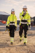 Womens Craftsman Trousers stretch Hi-Vis - Bilde 8