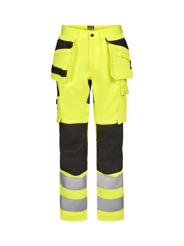 652379-2199_CraftsmanTrousersStretch_front Håndtveksbukse stretch Varsel - Bilde 1