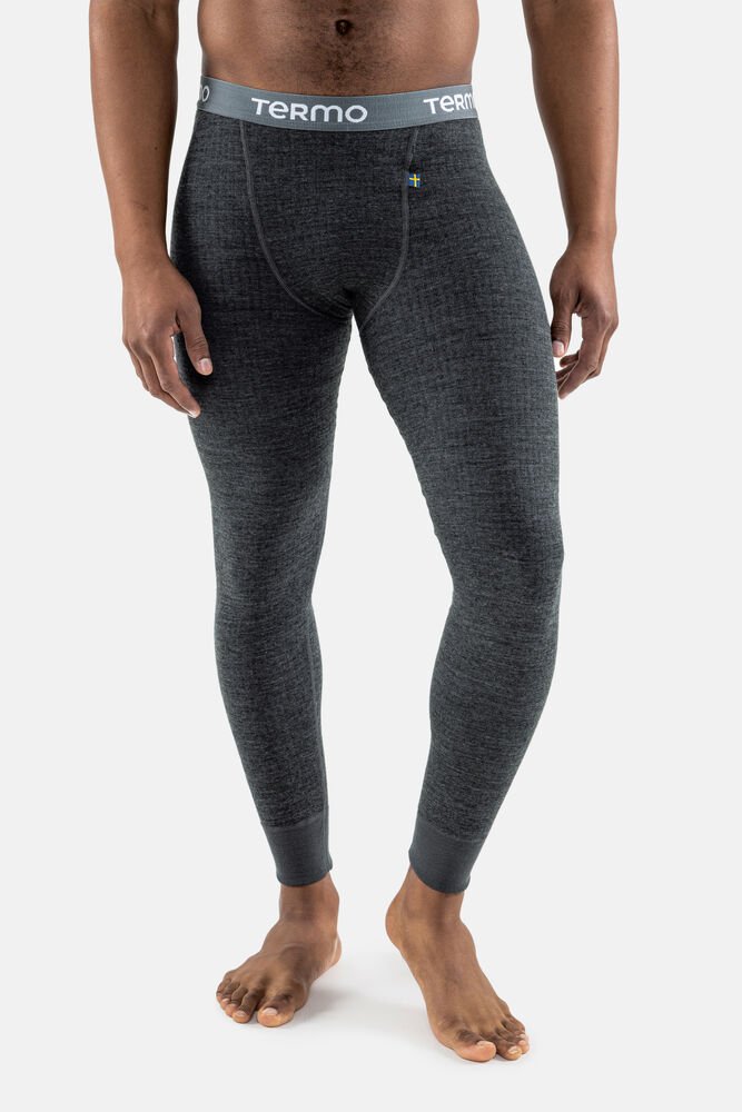 919800-992_Termo-Wool-Original-2.0-Long-Johns-no-fly_Grey_front Termo Wool Original 2.0 Long Johns M - Bilde 1