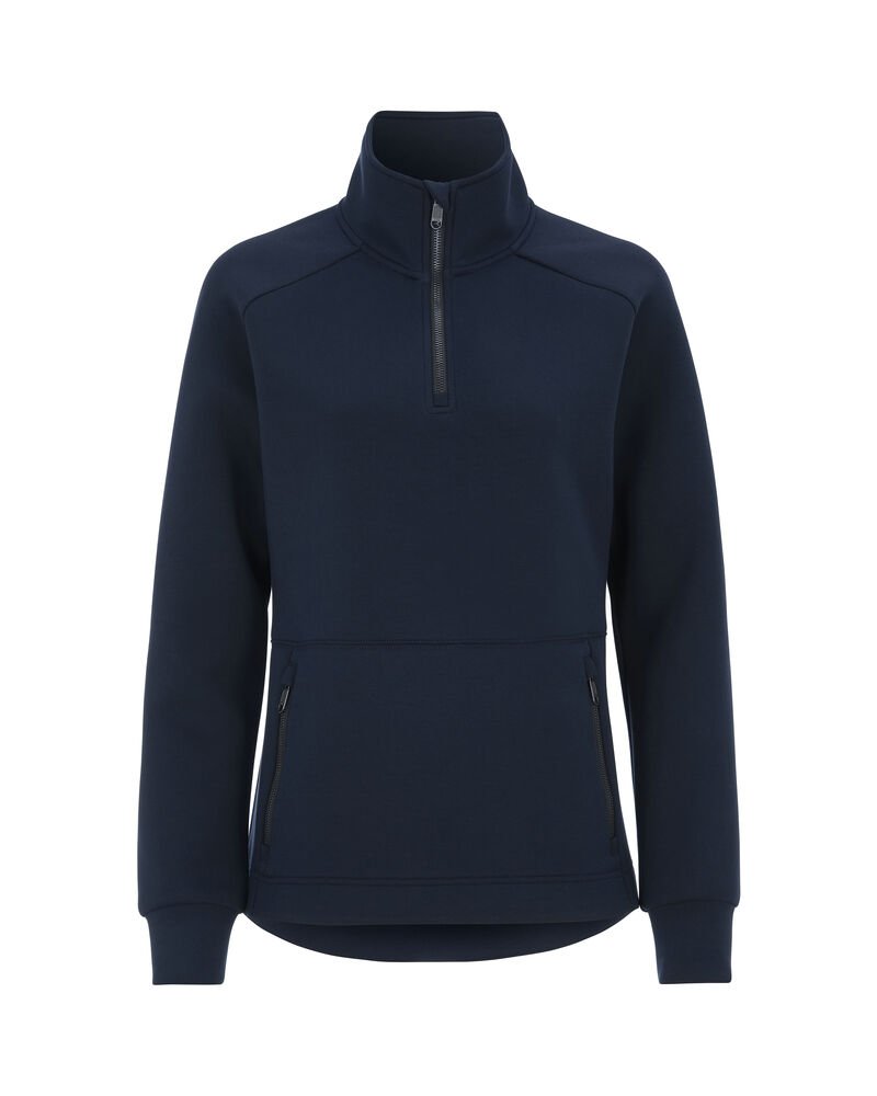 132515-855_Anzac-Lady-Half-Zip_Navy_Front Anzac Lady HZ Collar - Bilde 1