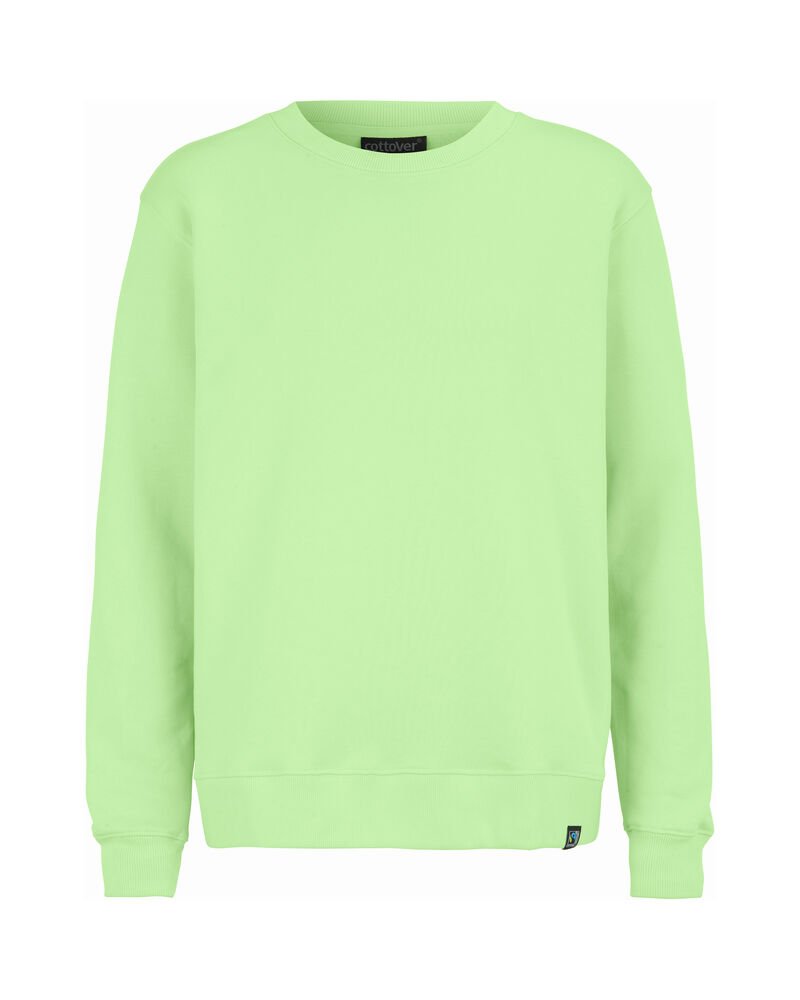 141203-625_Key-Crew_Green_Front Key Crew Neck Unisex - Bilde 1