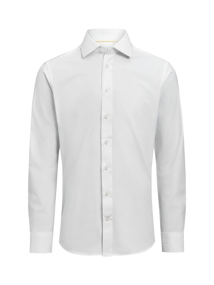 2915002-100_YB150TwillStretch_front YB150 Twill Stretch Shirt Slim Fit Men - Bilde 1