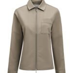 Modern Zip Overshirt Woman