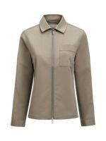 Modern Zip Overshirt Woman