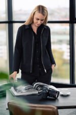 Modern Zip Overshirt Woman - Bilde 3