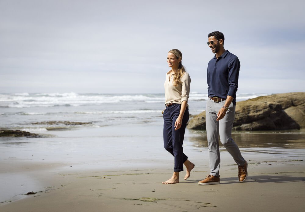 Advantage Long Sleeve Polo Men - Bilde 2