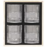 Roterende whiskeyglass 4-pk.