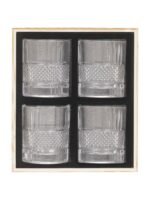 Roterende whiskeyglass 4-pk.