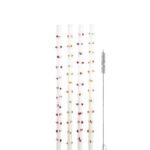 Sugerør Dotti lang, 4-pk.