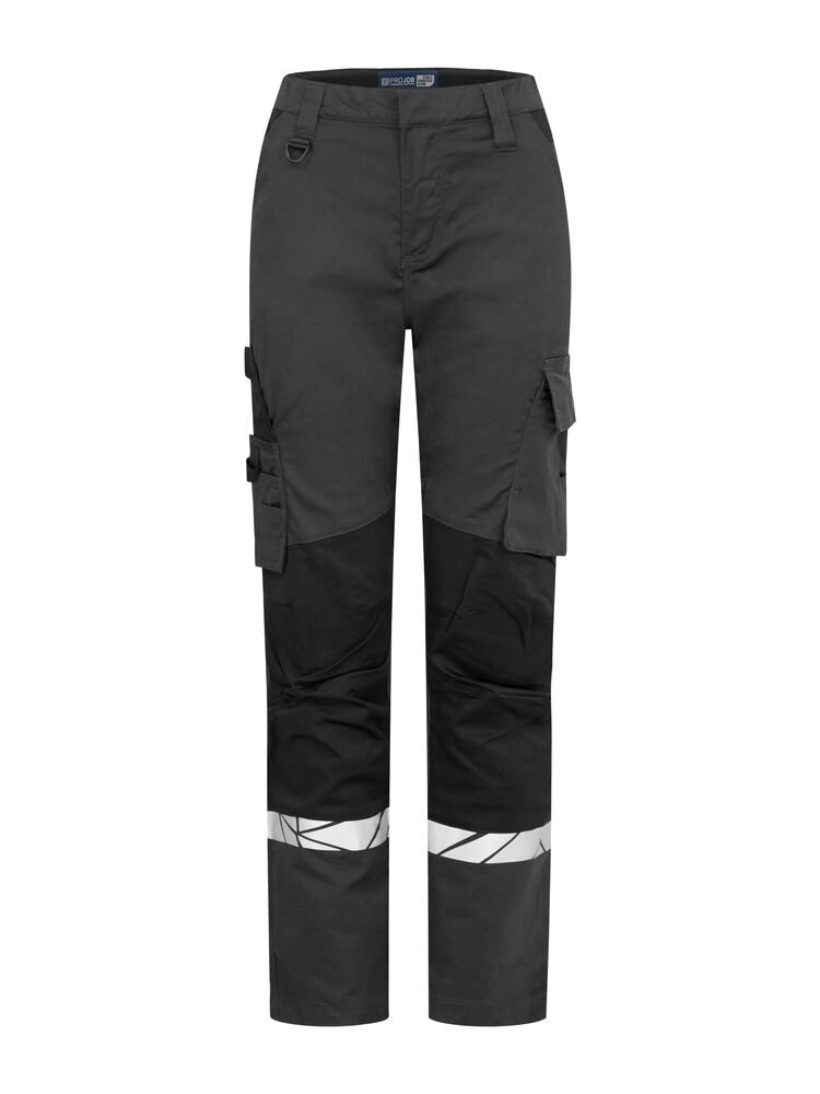 647511-9899_Grey_Black_Front 7511 Servicebukse Dame - Bilde 1