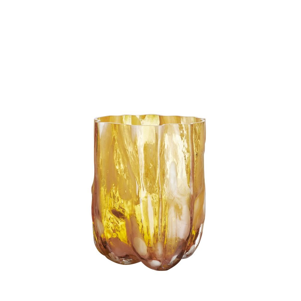 Crackle vase rav/flamingo 270mm - Bilde 3