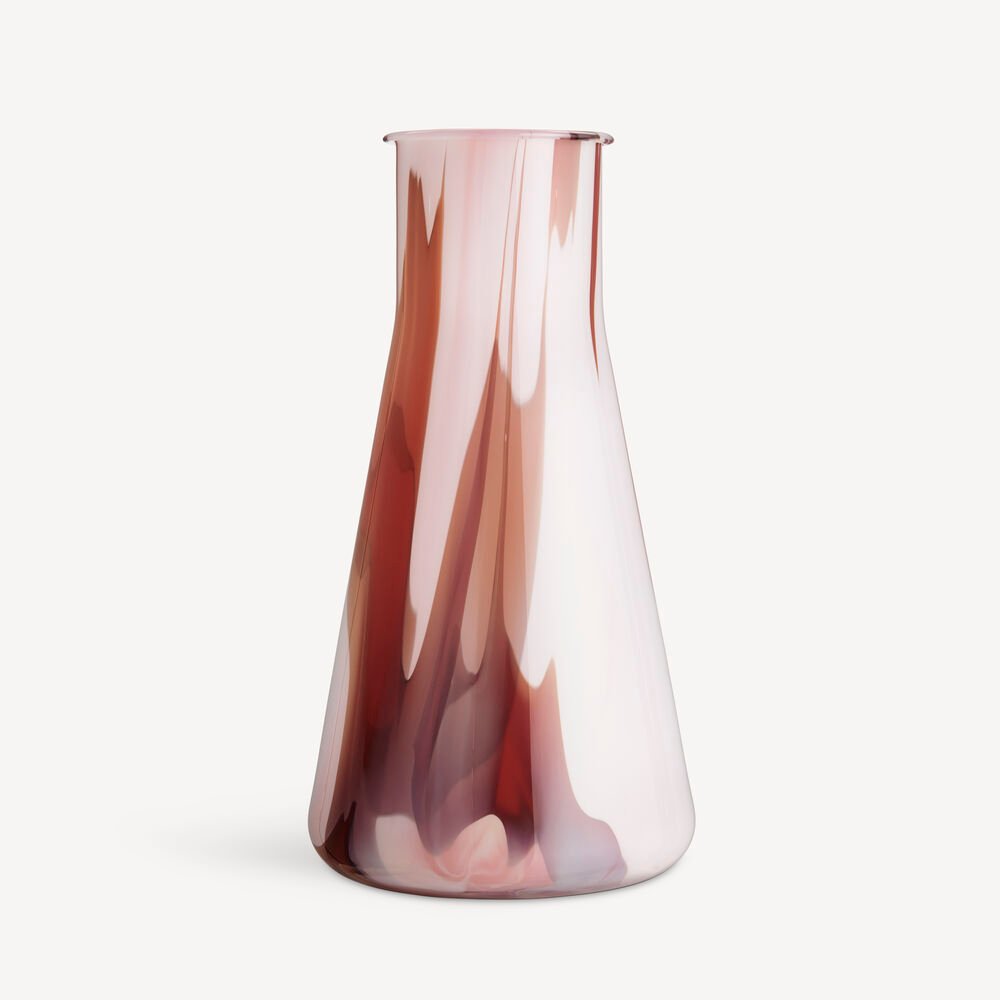 Lab erlenmeyer vase rød/hvit/rosa 305mm - Bilde 8