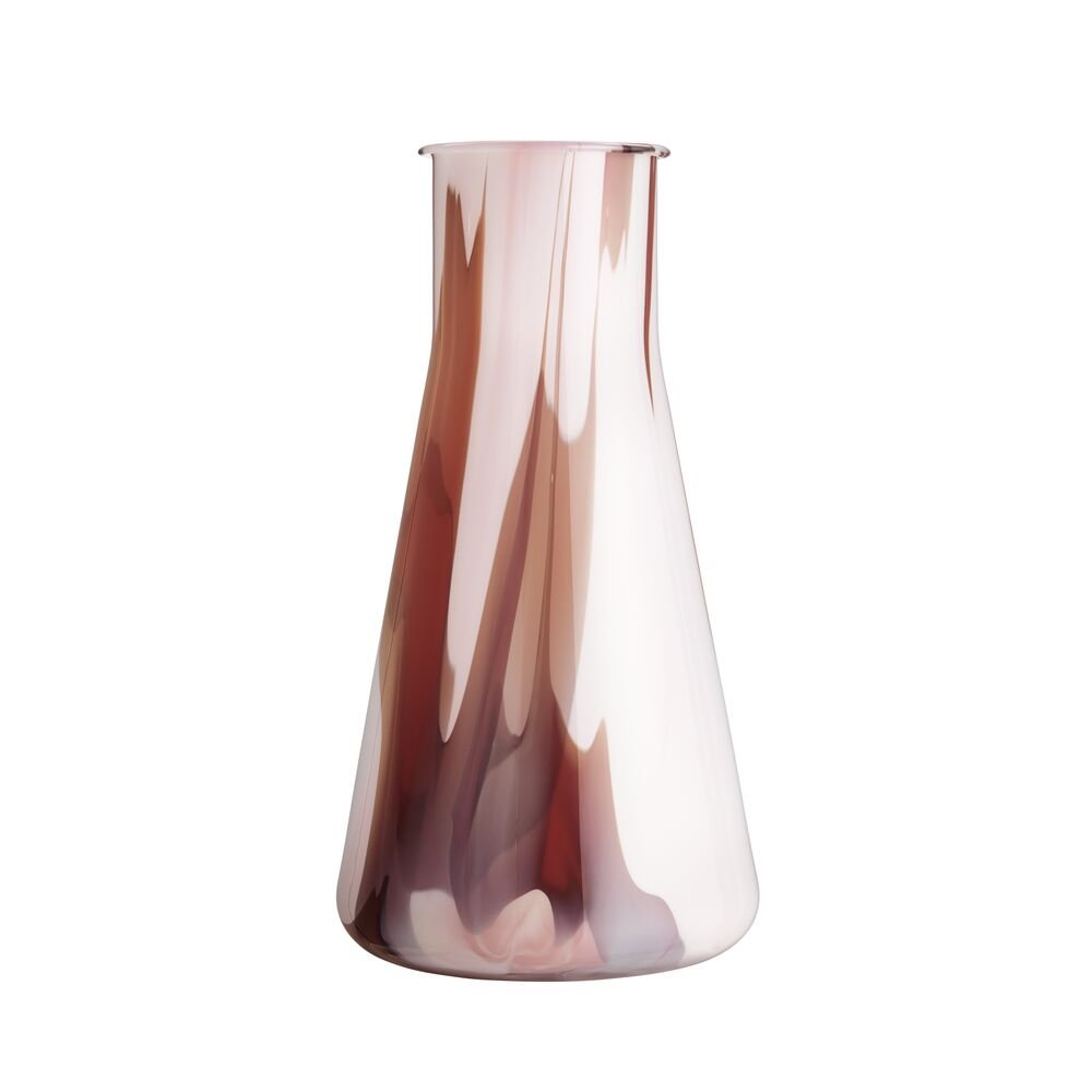Lab erlenmeyer vase rød/hvit/rosa 305mm - Bilde 3