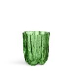 Crackle vase mørkegrønn 121 mm - Bilde 5