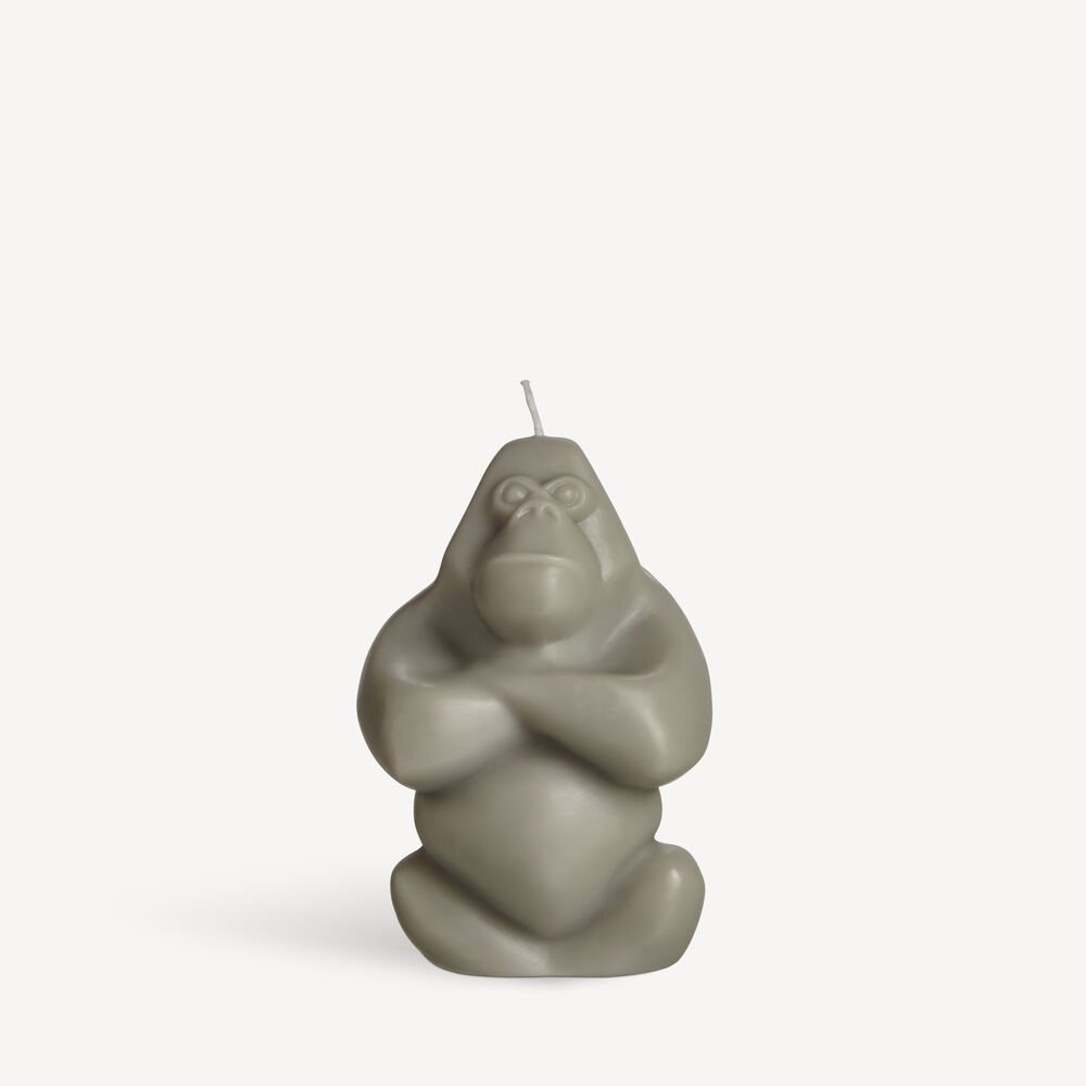 7092413_Gabba-Gabba_Candle_Grey_115mm_Kosta_Boda_Ludvig_Lofgren_PRO_1x1 Gabba Gabba lys grå 115mm - Bilde 1