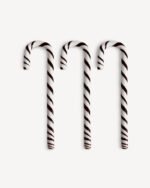 Polkagris, hvit/svart, 170 mm, 3-pk - Bilde 8